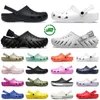 صندل مشبك Slidals Slides Slippers Summer Men Women Classic Triple White Black Khaki Rose Red Red Waterproof Shoes Slide Sandal Slide