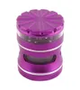 63mm 4 strati Herb Grinder altri accessori per fumatori Cali Crusher Tabacco Erbe Smerigliatrici in lega di alluminio Raschietto per macchine per sigarette 6363104