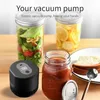 Máquina de selagem a vácuo para frasco de pedreiro, máquina automática para embalagem de alimentos, pequena, para manter alimentos frescos, vedação de plástico, compressor a vácuo