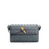 Lady Bottgs Venets 2024 Classic Mini Andiamo Single Cross-Cross Budy Bags Sags Award New Woven Lock Adnemware Небольшое косое квадратное золото 51VD