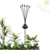 Solar Decorative Lights IP65 Waterproof Outdoor Firefly Cute Garden Decor For Pathway Landscape Romantic Switchable