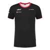 Combinaison de course F1 pour hommes, T-shirt à manches courtes, Polo, personnalisé, nouvelle équipe Hass Magnusson, été 2023