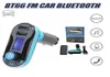 BT66 Bluetooth FM Transmetteur Mains FM Radio Adaptateur Récepteur Kit De Voiture Double USB Chargeur De Voiture Support Carte SD USB Flash Pour Ipho1879378