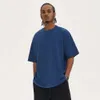 Lu Align pantalon citron ample LO Cloor T-shirt Sloid haut 220G coton hommes chemise à manches courtes entraînement gymnase survêtement sport