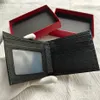 borsa di marca di lusso porta carte di credito firmata borsa moda uomo portafoglio portafoglio corto in pelle fornito con custodia mini portafogli251B