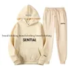 Mens Designer Survêtement Mode Ess Sweatsuit Hommes Deux Pièces 22 Couleurs Hiphop Pantalon Mâle Streetwear Femmes Zipper Lettre Imprimer