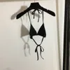 Sexig kvinnokläderdesigner Bikini -uppsättning, transparent baddräkt för baddräkt, kvinnors strandbaddräkt, lyxmärke baddräkt