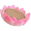 Kudde utomhusmatta lotus bekväma kontorsplatser som modellerar anti-gliddyna stol s rosa bedårande formade golvbarn