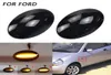 LED -flödande vattendynamisk svängsignal Sidomarkör Ljusindikator Blinker för Ford Fiesta MK3 MK4 KA Mondeo Transit Tourneo3706133