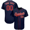 Бейсбольные майки, индивидуальный дизайн вышивки, имя, номер, пуговица, рубашка-кардиган, высококачественная сшитая тренировочная форма для софтбола, 240305
