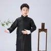 Ethnic Clothing Chinese Robe Ancient Scholar Student Costumes Men Aldult China Traditional Vintage Stage Cosplay Costume Hanfu