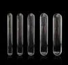 Glass Dildo Masturbator Crystal Pyrex Penis Anus Stimulator Anal Spreader Plug for Male Female Sex Toy New Style Various Size B0105662284