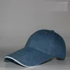 Berretti da baseball Berretto da baseball Donna Uomo Cowboy Cotone lavato Primavera Estate Casual Casquette Snapback Riflettente Notte Denim Blu Gorro