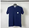 T-shirts Mannen Designer Wit MONclair Klassieke T-shirt Casual Mode Losse Korte T-shirt Mannen Vrouwen Monclair T-shirts Straat Kleding