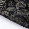 Plyesxale Zwart Goud Pak Broek Lente Herfst Mode Gedrukt Casual Broek Voor Mannen Stijlvolle Bronzing Man Broek Big Size P10