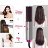 Fast Brush DY Hot DY One Blow Air Step Dryer 4 In1 Negative Ions Hair Salon Volumizer Straightener Curler Styler Comb