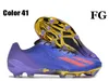 Sac-cadeau Mens High Ankle Boots Football X Crazyfasts FG Firme Ground Cleats Messis Crazylights Crazyfast.1 Chaussures de football