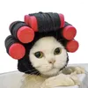 Vêtements de chien Costume de cheveux Cosplay Perruques Chaud Doux Pet Party Chapeau Accessoires Drôle Chat Tricot Pour Chats Chiens Chiot