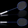 Graphite Single Badminton Racquet Professional Carbon Fiber Badminton Racket with Carrying Bag 240304