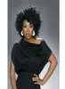 nouvelle arrivée cheveux brésiliens africain Ameri afro noir court bob perruques frisées simulation cheveux humains crépus perruque frisée avec bang pour ladi5819972