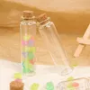 Flaschen 10 stücke DIY Wunschflasche Mini Glas mit Kork Transparent Leere Nachricht Weihnachten Hochzeit Party Dekor Zubehör