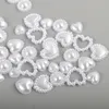 500Pcs Mixed Style Heart Pearls Nail Charms Jewelry Luxury Nail Parts Gems Stones Rhinestone Nail Art Decoration Accessories 240307