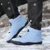 Merk Mannen Winter Sneeuw Waterdichte Lederen Sneakers Super Warm Heren Outdoor Mannelijke Wandelschoenen Werkschoenen Big Size Sportschoenen Designer Schoenen