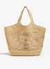 10A mirror Woven Shopping Bags Large Capacity Icare Tote Bag Designer Shoulder Bags Handbag Grass Hollow Bag Gold Hardware YS Letter Accessories With Top Quality