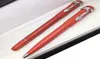 M célèbre stylo 1912 série Heritage couleur rouge édition spéciale cadeau noir stylos à bille roulante avec clip serpent unique 2902920