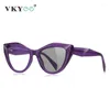 Lunettes de soleil VKYEE Butterfly Frame Lecture Lunettes peuvent être personnalisées Lunettes de prescription Design de mode Anti Blue Light Myopie 2166