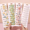 Hair Accessories 10Pcs/Lot Girls Printed Floral Cotton Basic Snap BB Clip Sweet Bobby Hairpin Plain Striped Handmade Wholesale