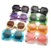 Солнцезащитные очки 2024, модные брендовые квадратные женские и мужские бежевые градиентные линзы, многоугольные солнцезащитные очки в большой оправе, современные ретро-оттенки