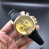 Aigner marka moda luksus męski zegarek 42 mm Waterproof Watch kwarcowy zegarek luksusowa marka Aigner ogląda wszystkie małe wskaźniki działają