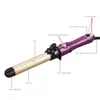 CkeyiN 28mm Hair Curler Tourmaline Ceramic Fast Heating Curling Iron LCD Display Rotating Roller Auto Rotary Styling Tool 240226