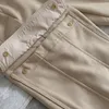 Pantaloni da uomo autunno inverno larghi da allenamento a gamba dritta con tasche multiple