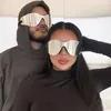 Sens futur de la technologie Lunettes de soleil argentées Kanye mode hip hop accessoires de rue pour hommes et femmes 2481