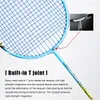 ALP POWER 2PSC/LOT 3U Ultra Lightweight 85G G4 Badminton Racket T700 Attack 100% Full Carbon Training Equipment 240227