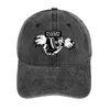 Berretti Western Periferia Gazze Logo Cappello da cowboy Streetwear Berretto da baseball nero Duro da donna 2024 da uomo