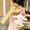 Mignon Kuromi oreille chien Jade Gui chien poupée pendentif porte-clés dessin animé sac porte-clés petit cadeau pendentif