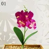 Fleurs décoratives 1 paquet Simulation Phalaenopsis Bouquet orchidées artificielles décorations de fête de mariage maison bureau ornements de bureau