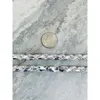 Chaîne en argent sterling 925 avec corde de 18 pouces à 26 et 6 mm 9 mm, collier poli anti-ternissement non pour hommes et femmes