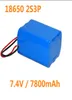 1PC 74V 7800 mAh Liion Pack 6pcs 18650 2S3P lit LID LED Laptop Solar Street Camera Cleaner5253293