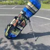 Clubs de golf Sacs trépied à rayures jaunes Sacs de golf Imperméables, résistants à l'usure et légers Contactez-nous pour voir les photos avec LOGO