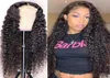 gluelless Lace Front Human Hair Wigs Deep Wave Lace Wig for Curly Human PreuckedヘアラインブラジルWIG2308138