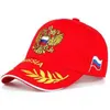 Nuova Emblema Nazionale Russo National Bandiera ricamato a baseball Cappello da baseball Fashi