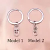 Keychains 20st Fashion Keychain 42x28mm Giraffe Pendants Diy Men smycken bil Key Chain Ring Holder Souvenir för gåva