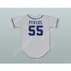 Na wschód w dół Kenny Powers 55 Seattle Baseball Jersey zszyta