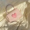 Abendtaschen Koreanische Süße Mädchen Einzelner Riemen Handtaschen Mode PU Leder Umhängetasche Schulter Niedliche Hobos Geldbörse Brieftaschen Tote für Frauen