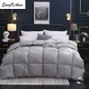 SongKAum 95 % White Goose Duck Down Quilt Duvets High-end comfortable home Comforters 100% Cotton Cover King Queen Full Size LJ201205q