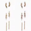 T Design grimpeur boucles d'oreilles charme convertible vigne goutte boucles d'oreilles amour 925 argent sterling bijoux plaqués or 18 carats marque de luxe196x